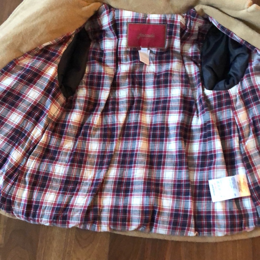 Jacadi Tan Kids Pea Coat - Picture 4 of 4